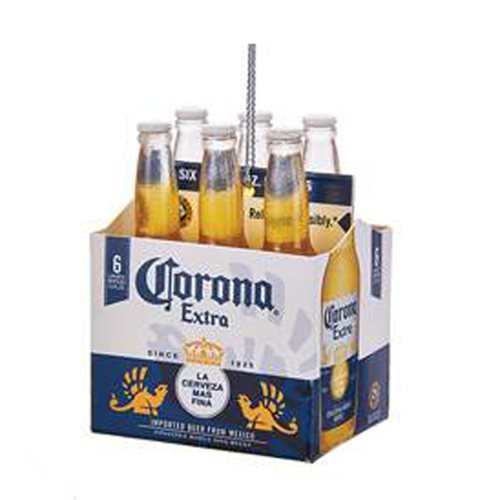 Corona Extra 6-Pack 2 1/2-Inch Resin Ornament
